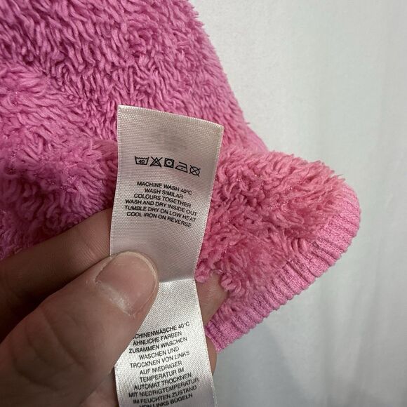 Baby Boden Pink Fleece Lined Corduroy Button Up Chore Jacket Girl's 18-24 Months - Picture 10 of 10